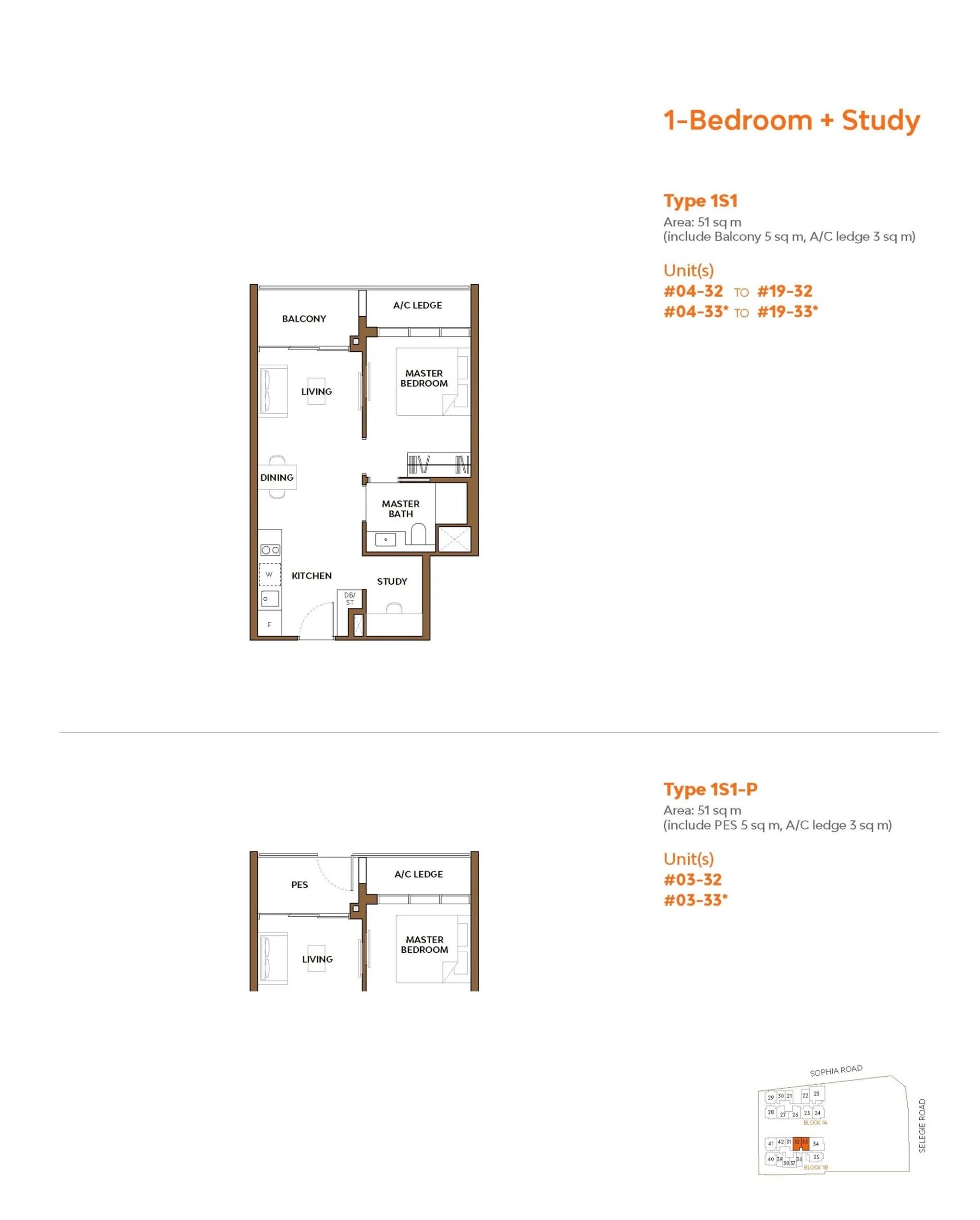 The Collective At One Sophia floorplan